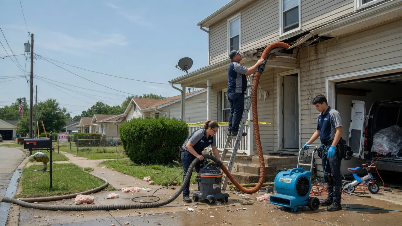 Water Damage Restoration in Morrison, IA near me